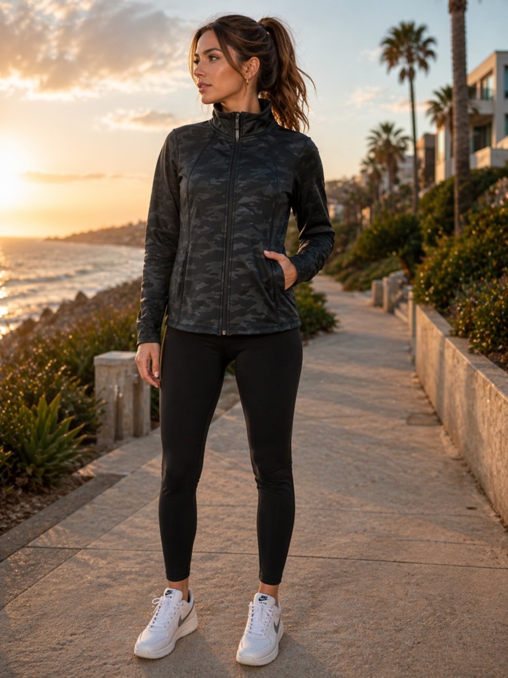 New Laundry by Shelli SEGAL LA Full-Zip Define Jacket